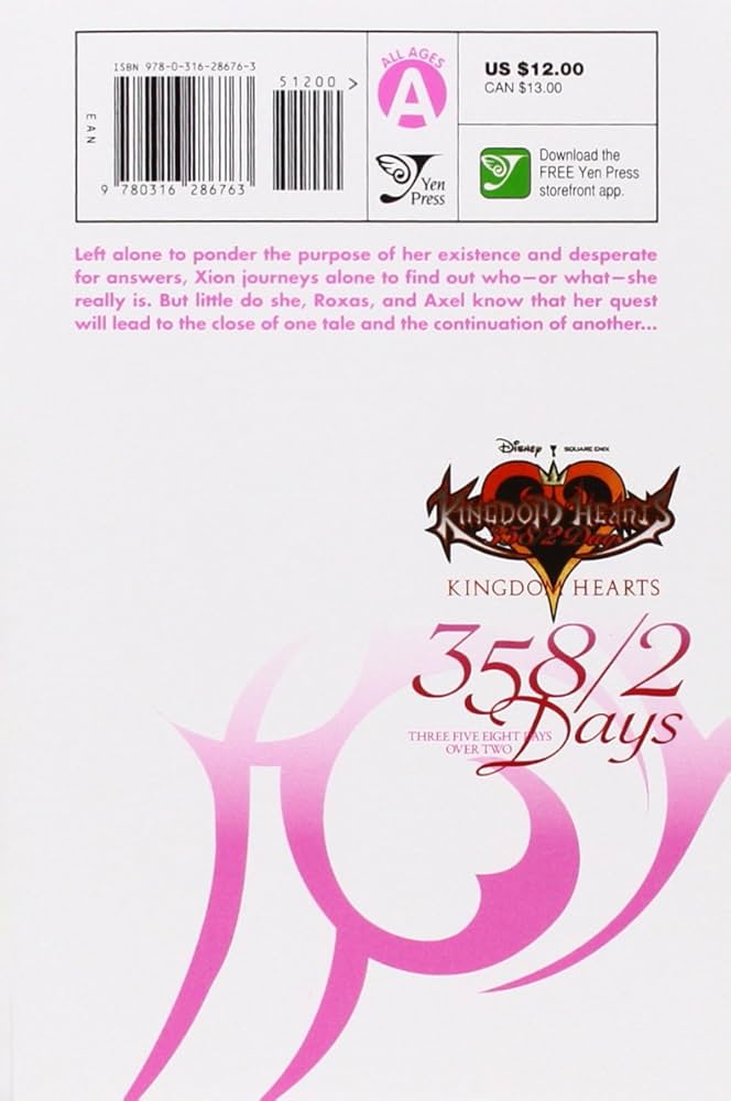 Amazon.com: Kingdom Hearts 358/2 Days, Vol. 4 - manga